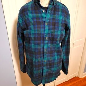 ⭐️🎄 2for$10 SALE Lands' End Flannel Shirt (S)